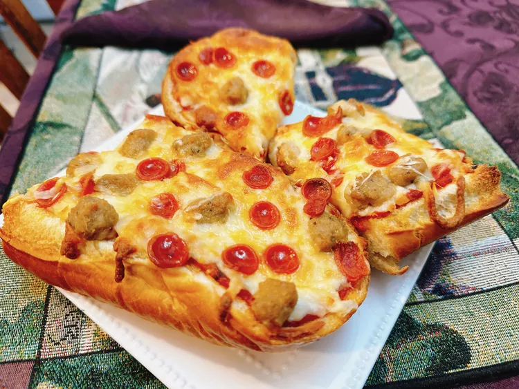 baguette pizza